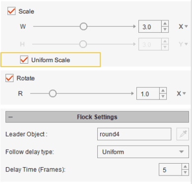 Uniform Scale